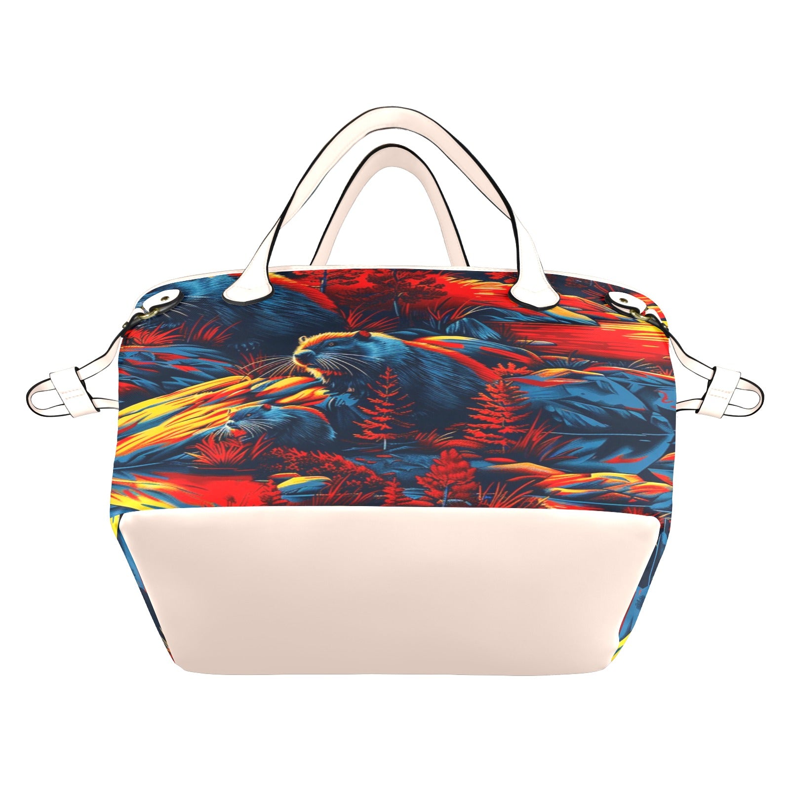 Bundle of Beavers Clover Canvas Tote Bag