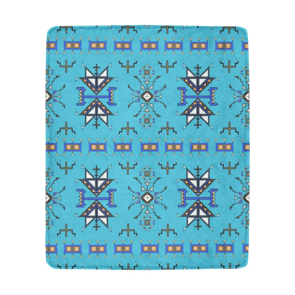 Eagle Strike Blue Ultra-Soft Micro Fleece Blanket 50"x60"