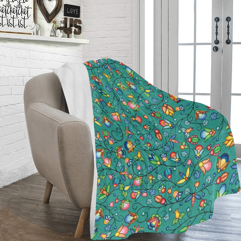 Prairie Plains Spirit Afternoon Sky Ultra-Soft Micro Fleece Blanket 60"x80"