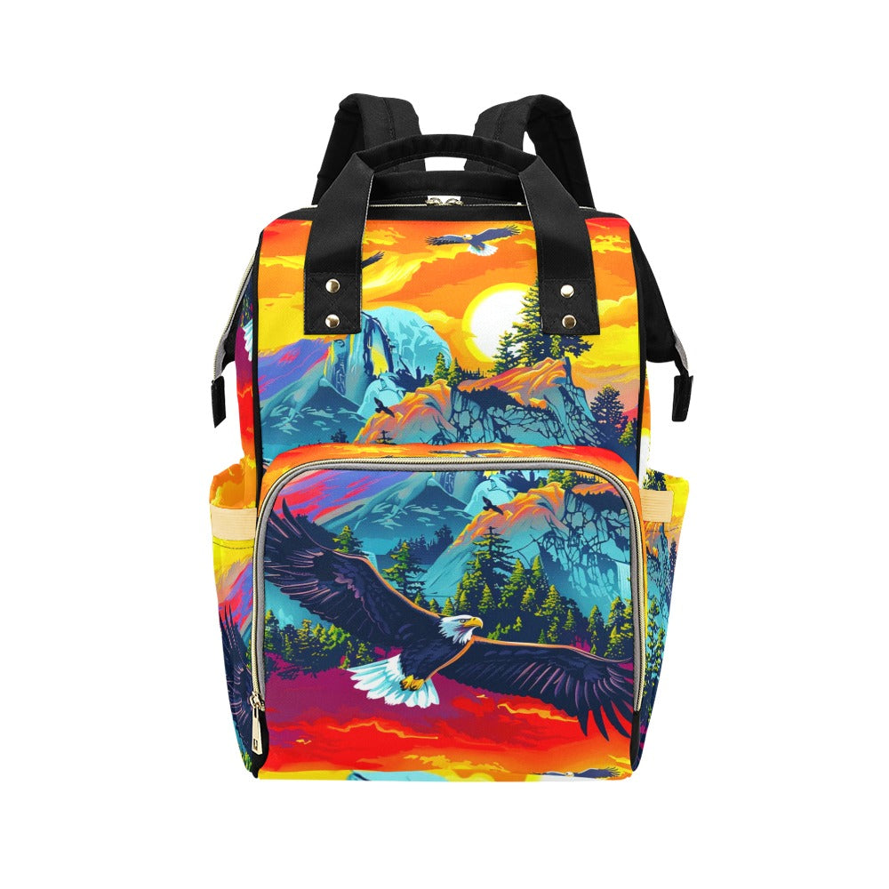 Cruising Eagles Multi-Function Diaper Backpack/Diaper Bag