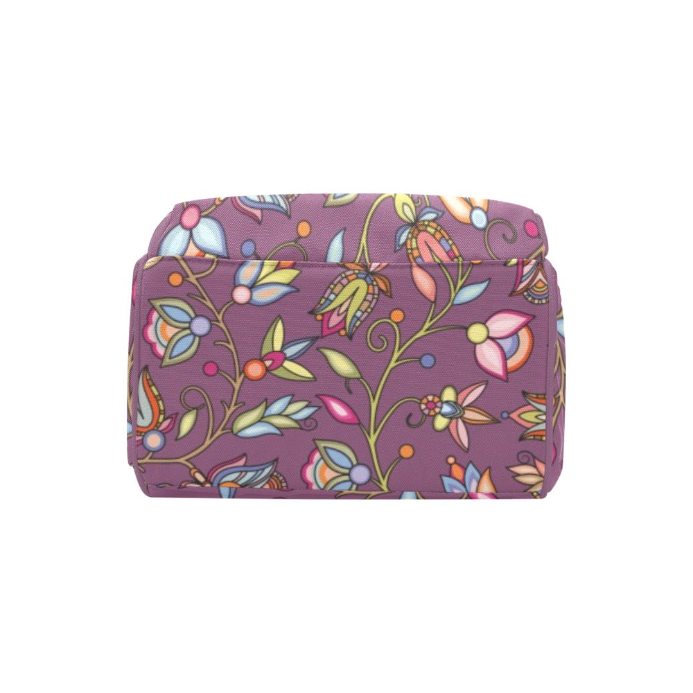 Buffalo Bloom Blush Multi-Function Diaper Backpack/Diaper Bag