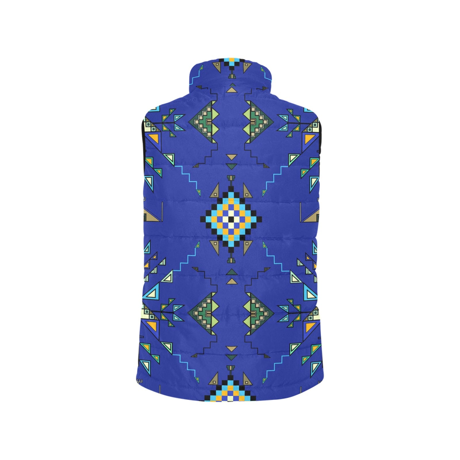 Bear Shield Dark Blue Women's Padded Vest Jacket