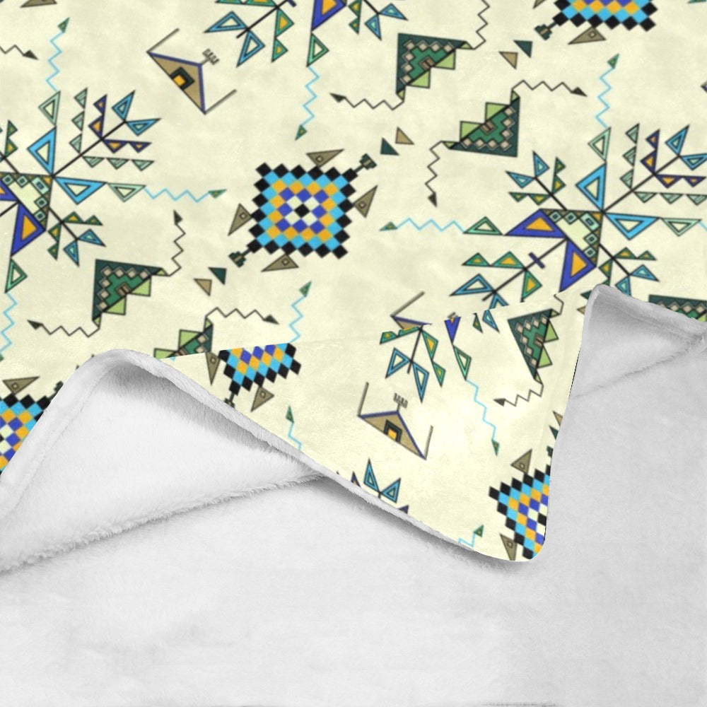Bear Shield Cream Ultra-Soft Micro Fleece Blanket 50"x60"
