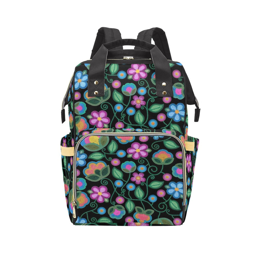 Turquoise Sunbeam Multi-Function Diaper Backpack/Diaper Bag