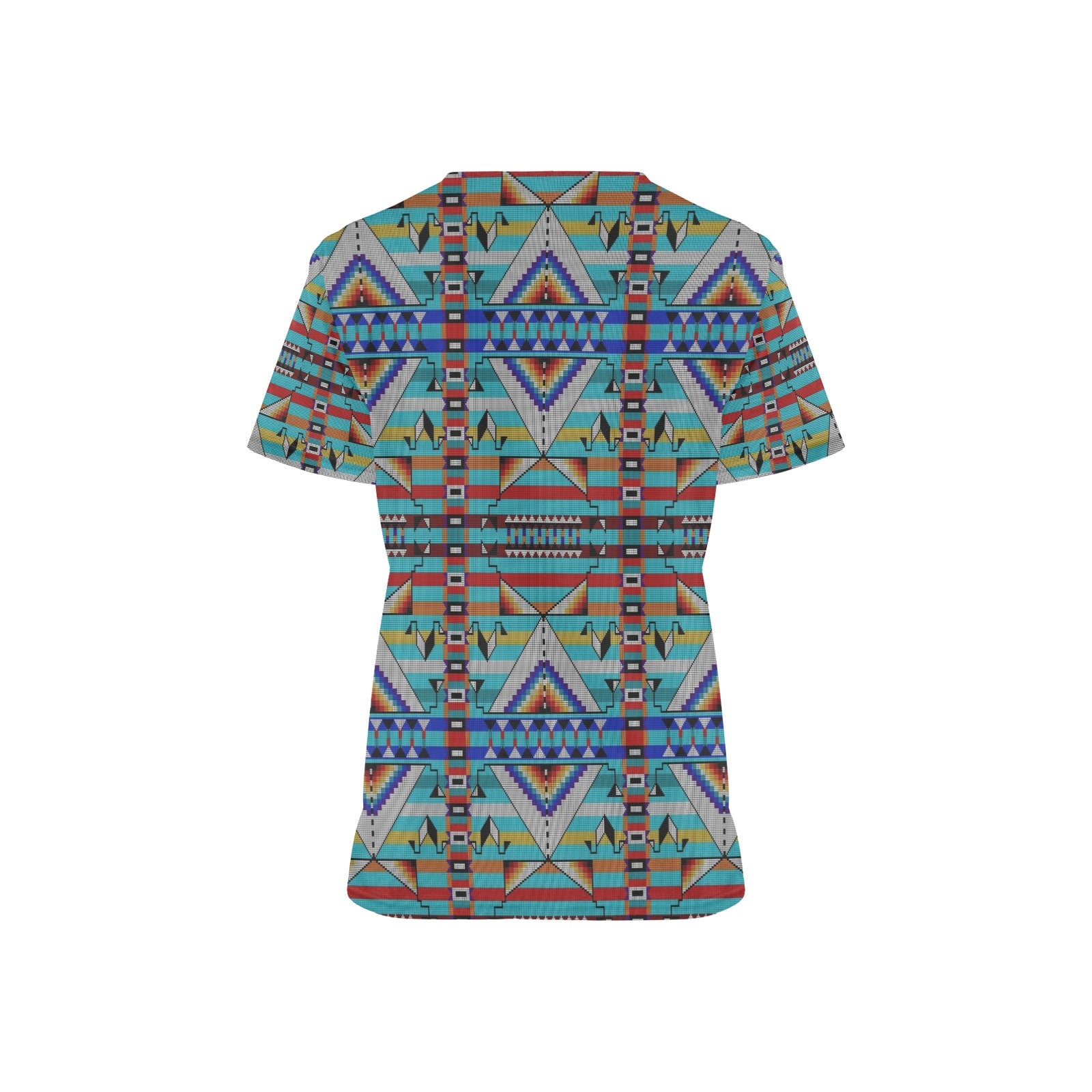 Medicine Blessing Turquoise Scrub Top