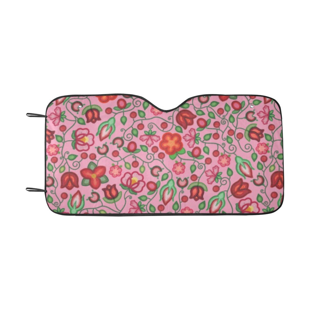 Rose Reverie Pink Car Sun Shade 55"x30"