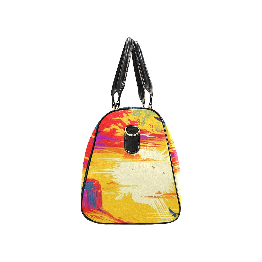 Crow Spreads His Wings Waterproof Travel Bag/Small