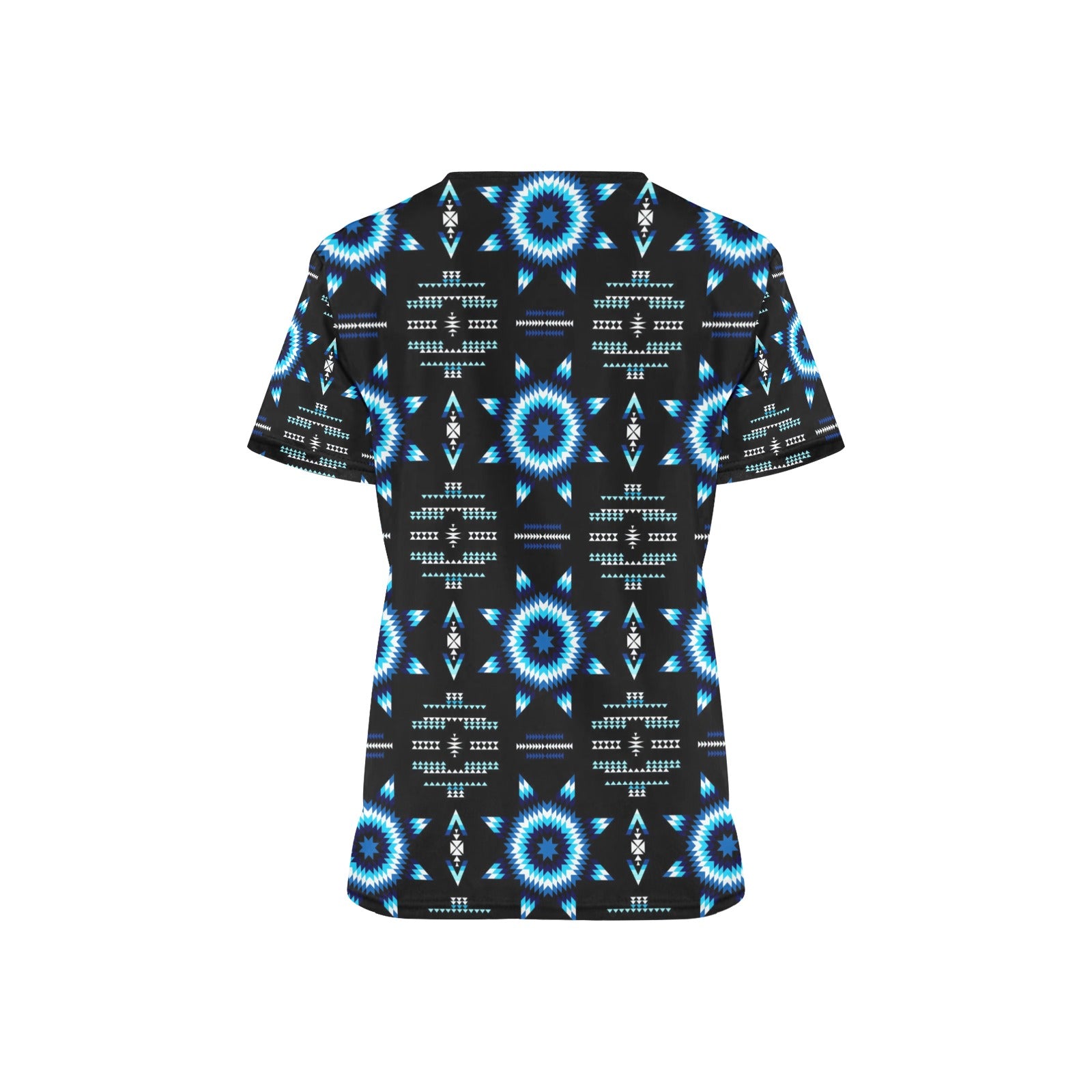 Rising Star Wolf Moon Scrub Top