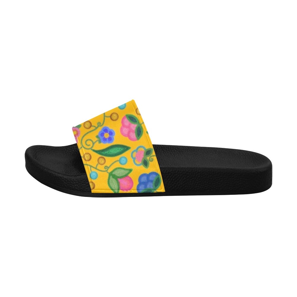 Skyberry Serenade Yellow Men's Slide Sandals
