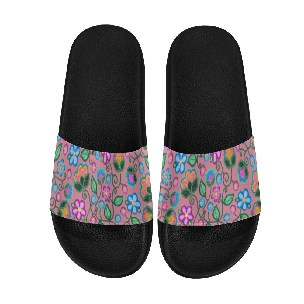 Turquoise Sunbeam Peach Women's Slide Sandals