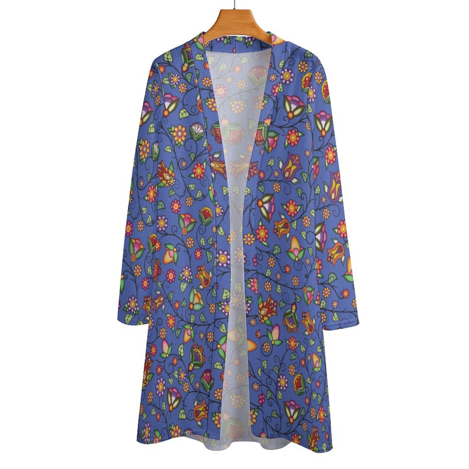 Heartbeat Petals Blue Cardigan
