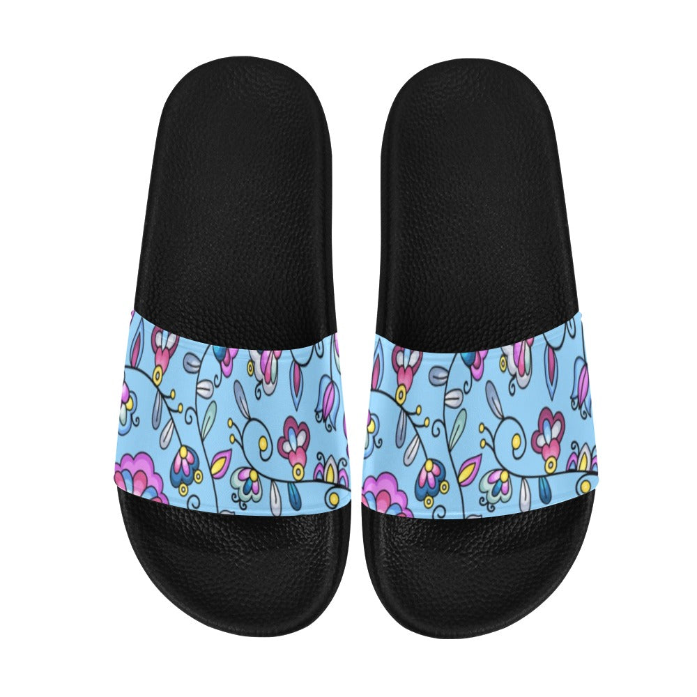 Autumn Bundle Blessing Blue Women's Slide Sandals