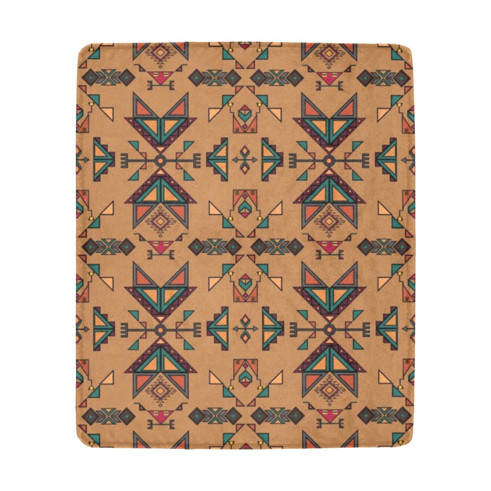 Arrow dawn Brown Ultra-Soft Micro Fleece Blanket 50"x60"