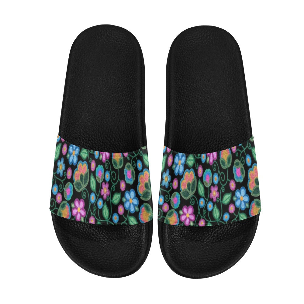 Turquoise Sunbeam Men's Slide Sandals