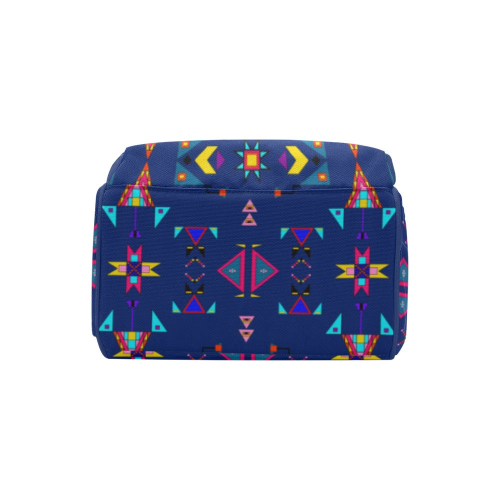 Enemy Territory Dark Navy Multi-Function Diaper Backpack/Diaper Bag