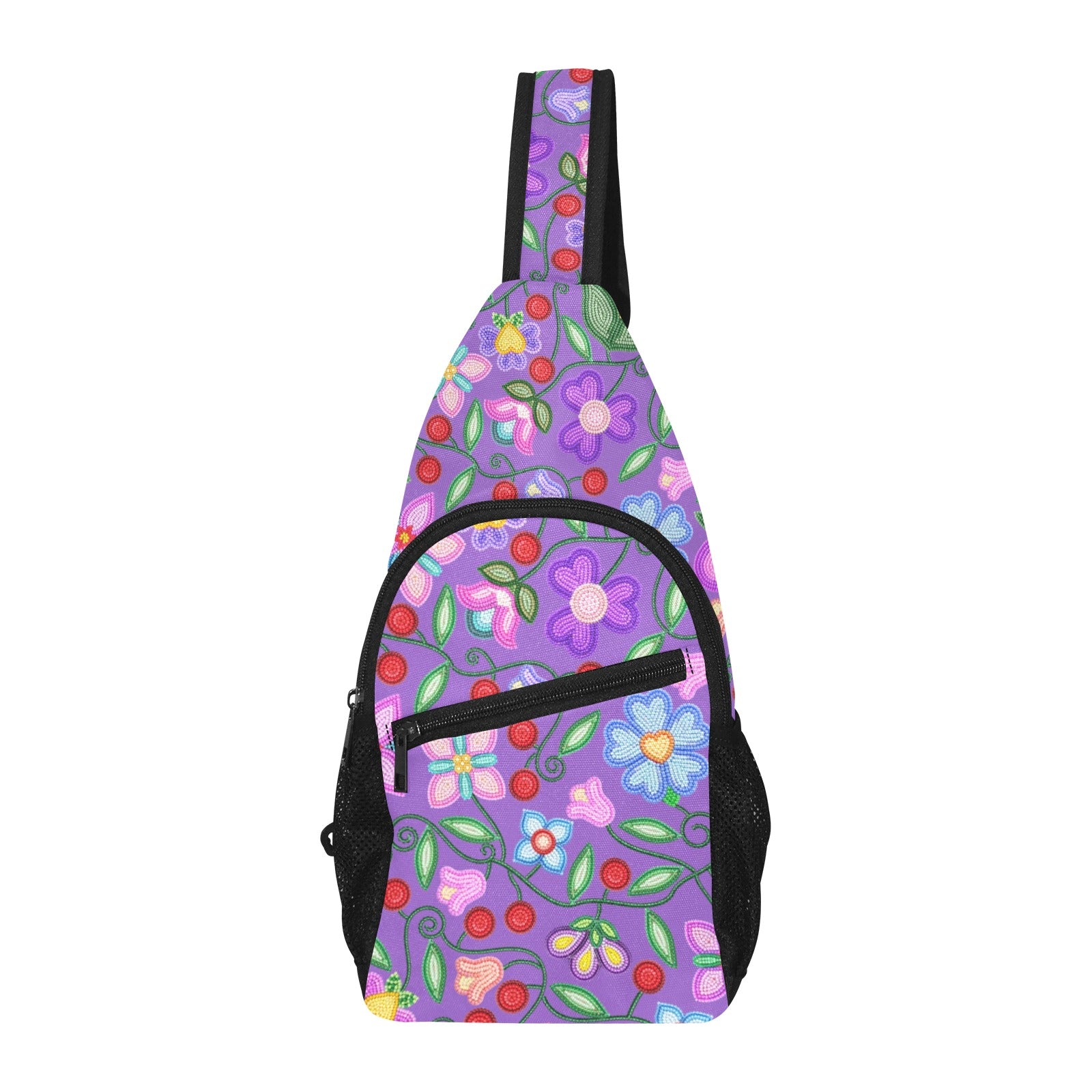 Petal Harmony Lavender Chest Bag