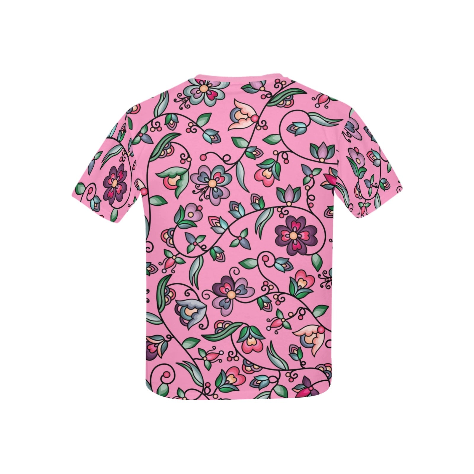 Amber Evening Garland Pink Kids' T-shirt (USA Size)