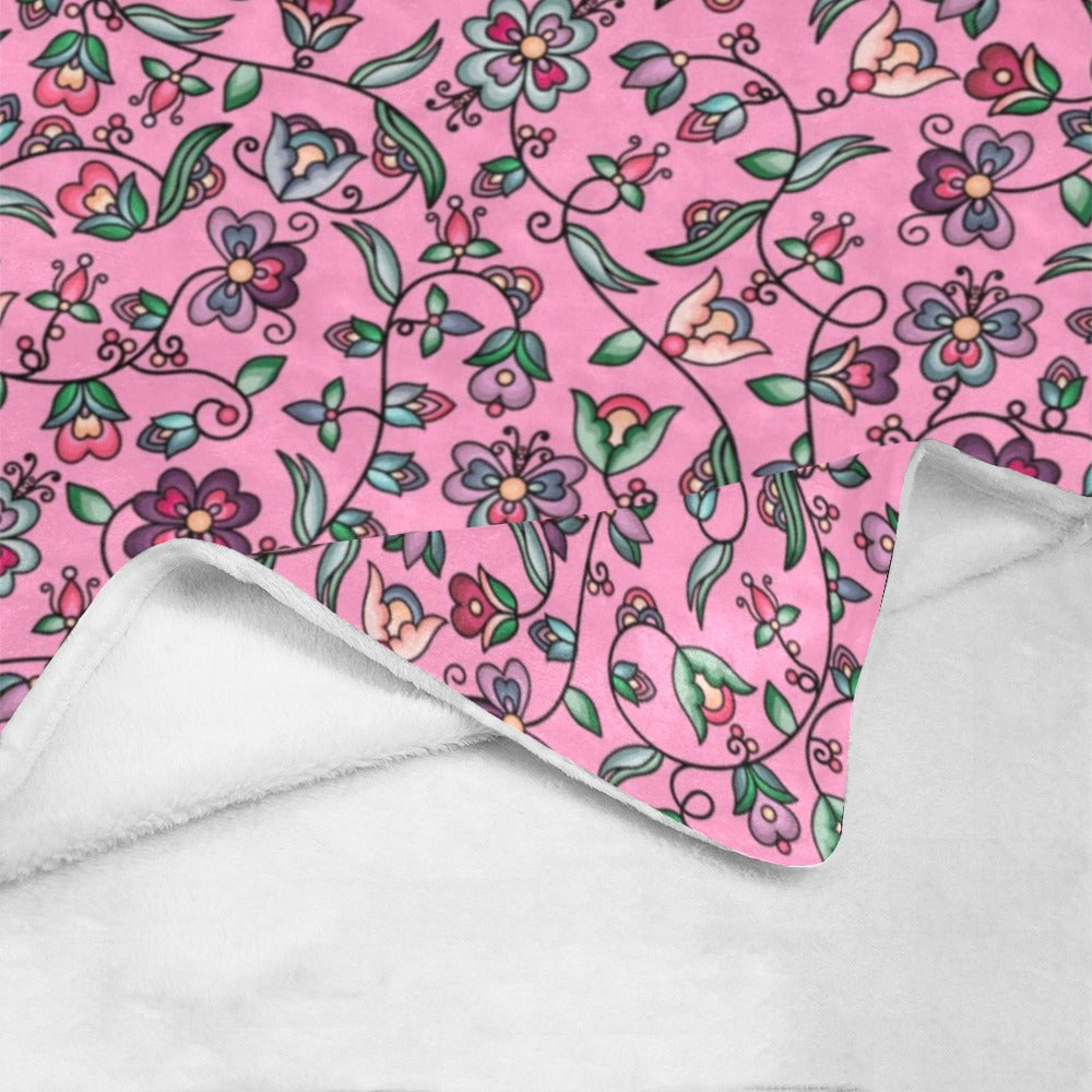 Amber Evening Garland Pink Ultra-Soft Micro Fleece Blanket 50"x60"