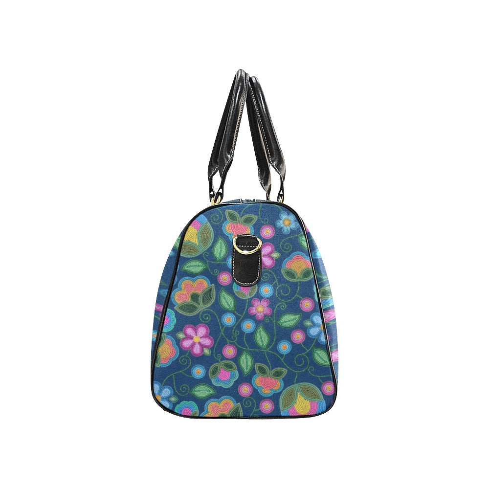 Turquoise Sunbeam Blue Waterproof Travel Bag/Small