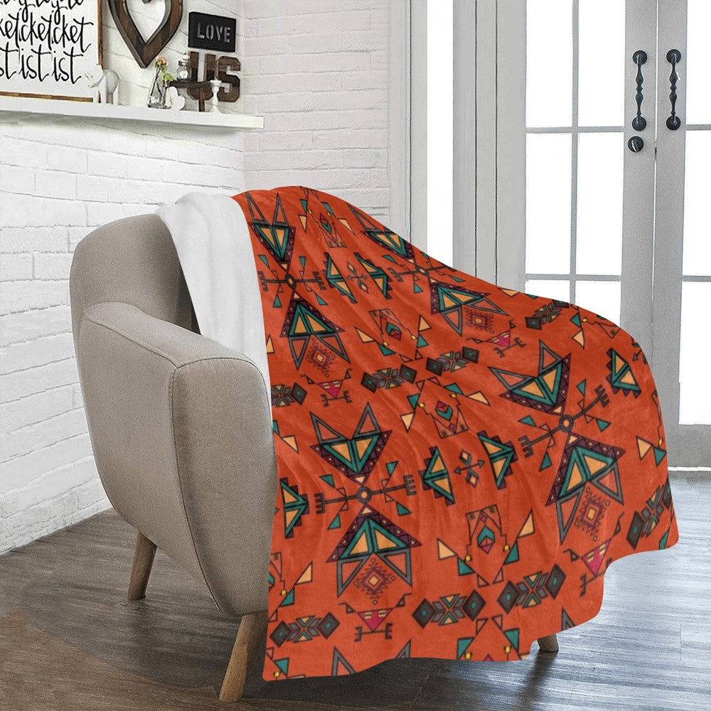 Arrow dawn Orange Ultra-Soft Micro Fleece Blanket 50"x60"