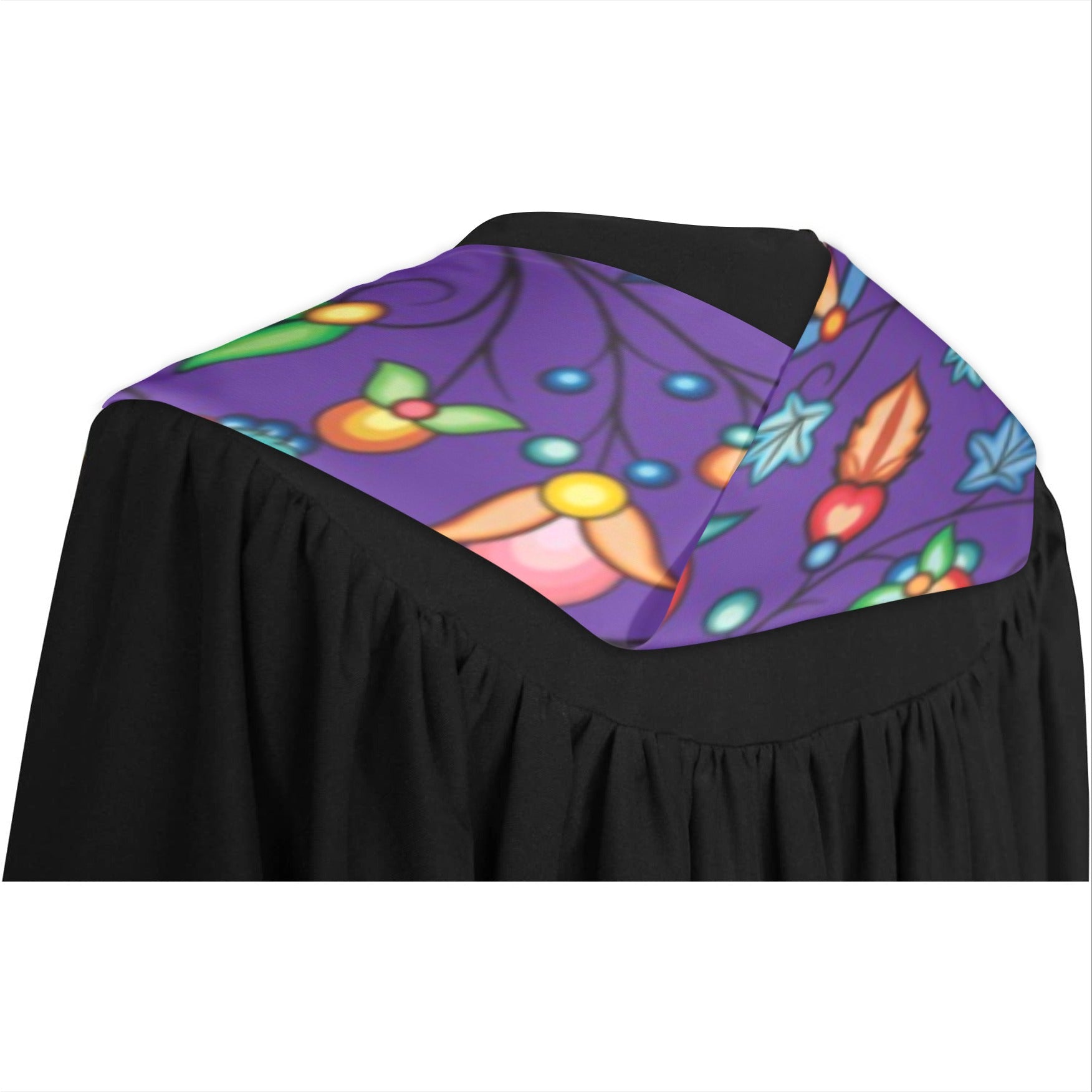 Prairie Plains Spirit Midnight Purple Graduation Stole