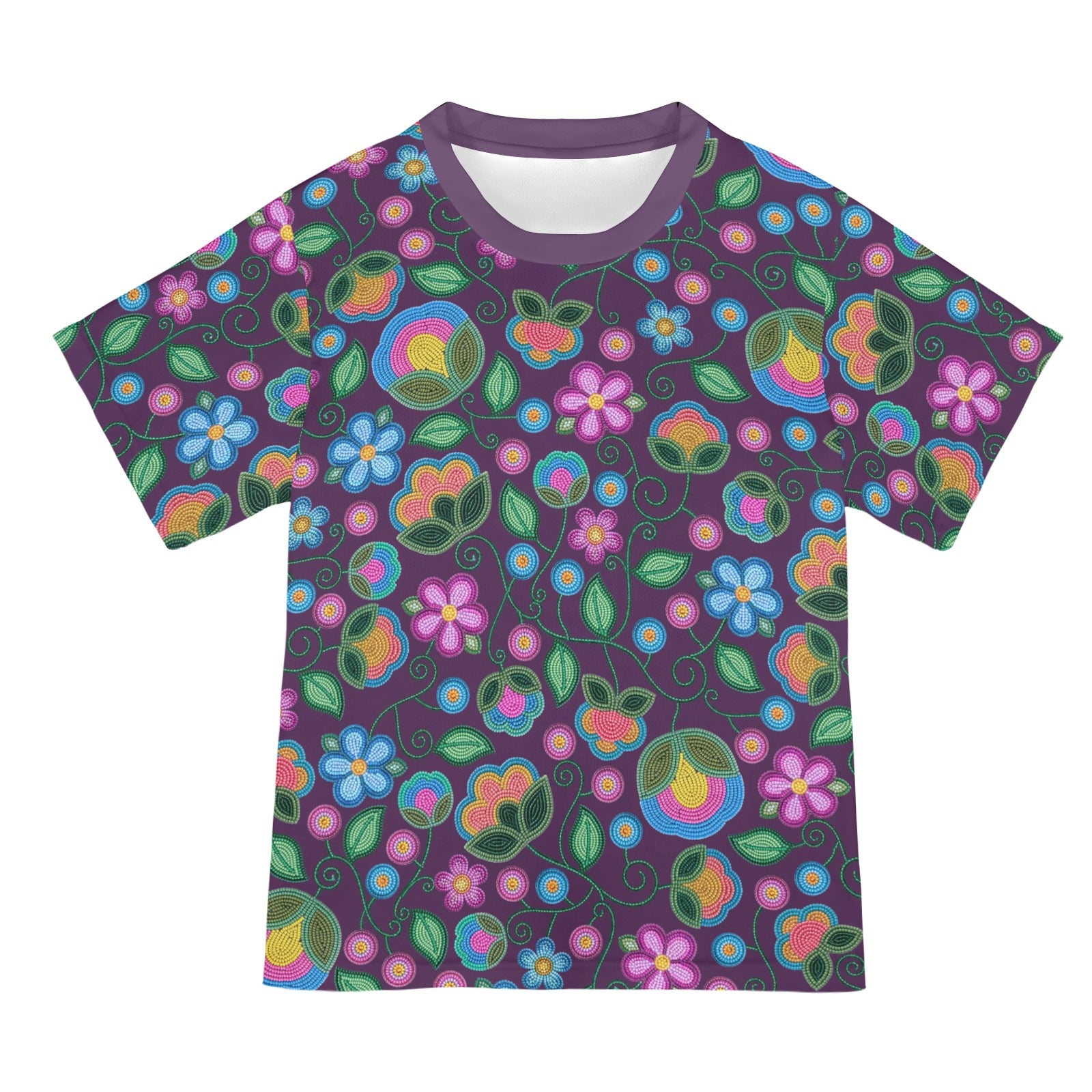 Turquoise Sunbeam Violet T-shirt for Women