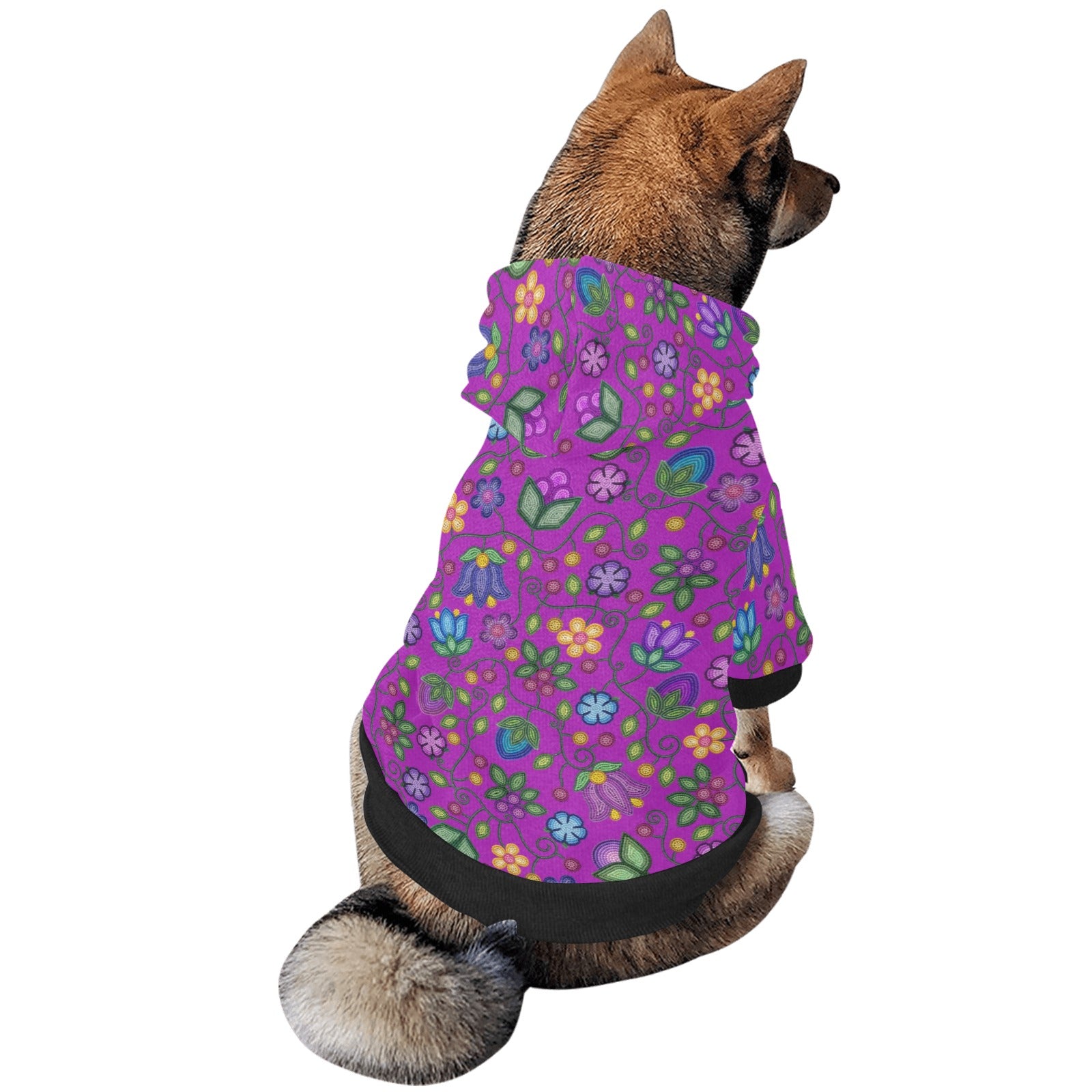 Bloom Uplift Purple Pet Dog Hoodie