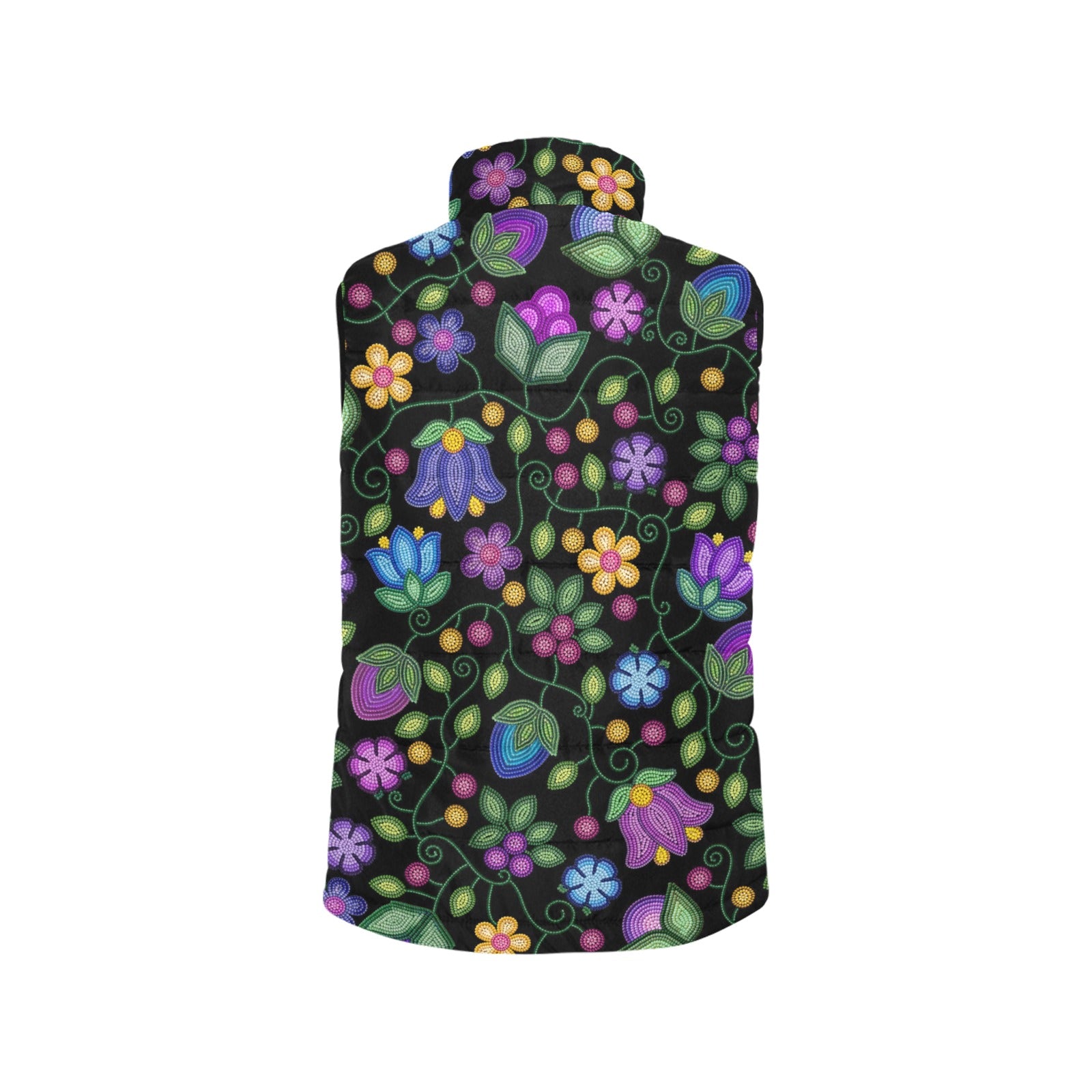 Bloom Uplift Black Women's Padded Vest Jacket