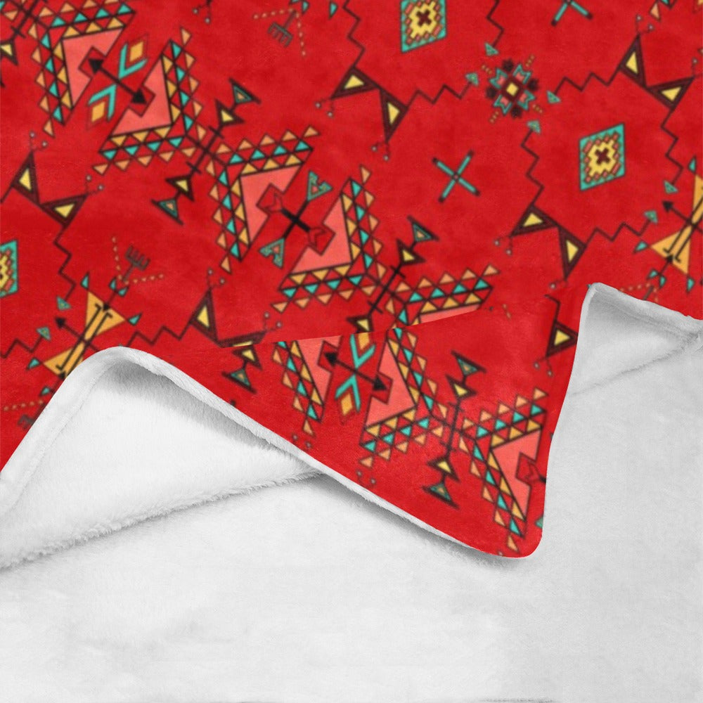 Thunder Flight Red Ultra-Soft Micro Fleece Blanket 40"x50"