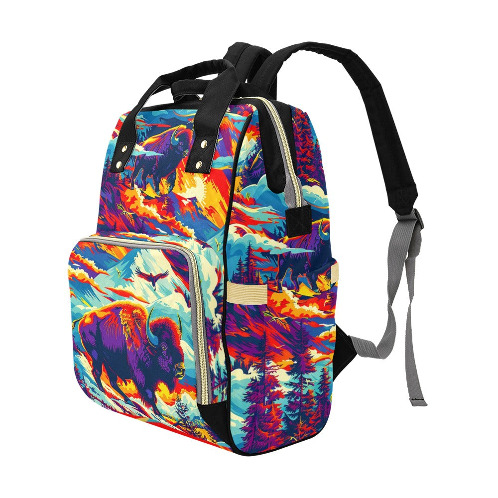Buffalo Bluff Multi-Function Diaper Backpack/Diaper Bag