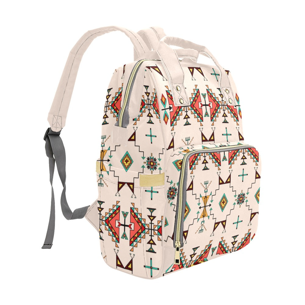 Thunder Flight Cream Multi-Function Diaper Backpack/Diaper Bag