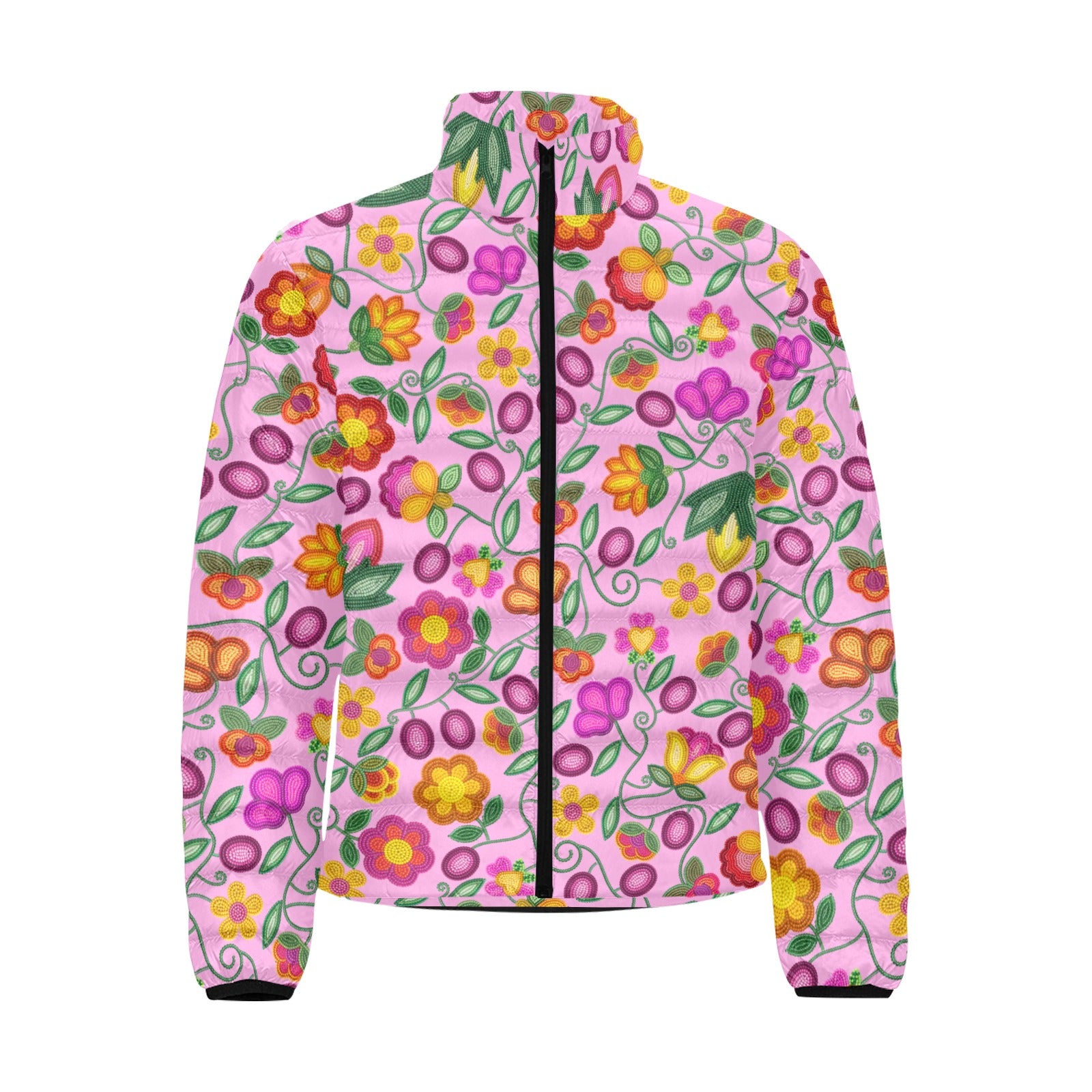 Boreal Bounty Pink Men's Padded Jacket
