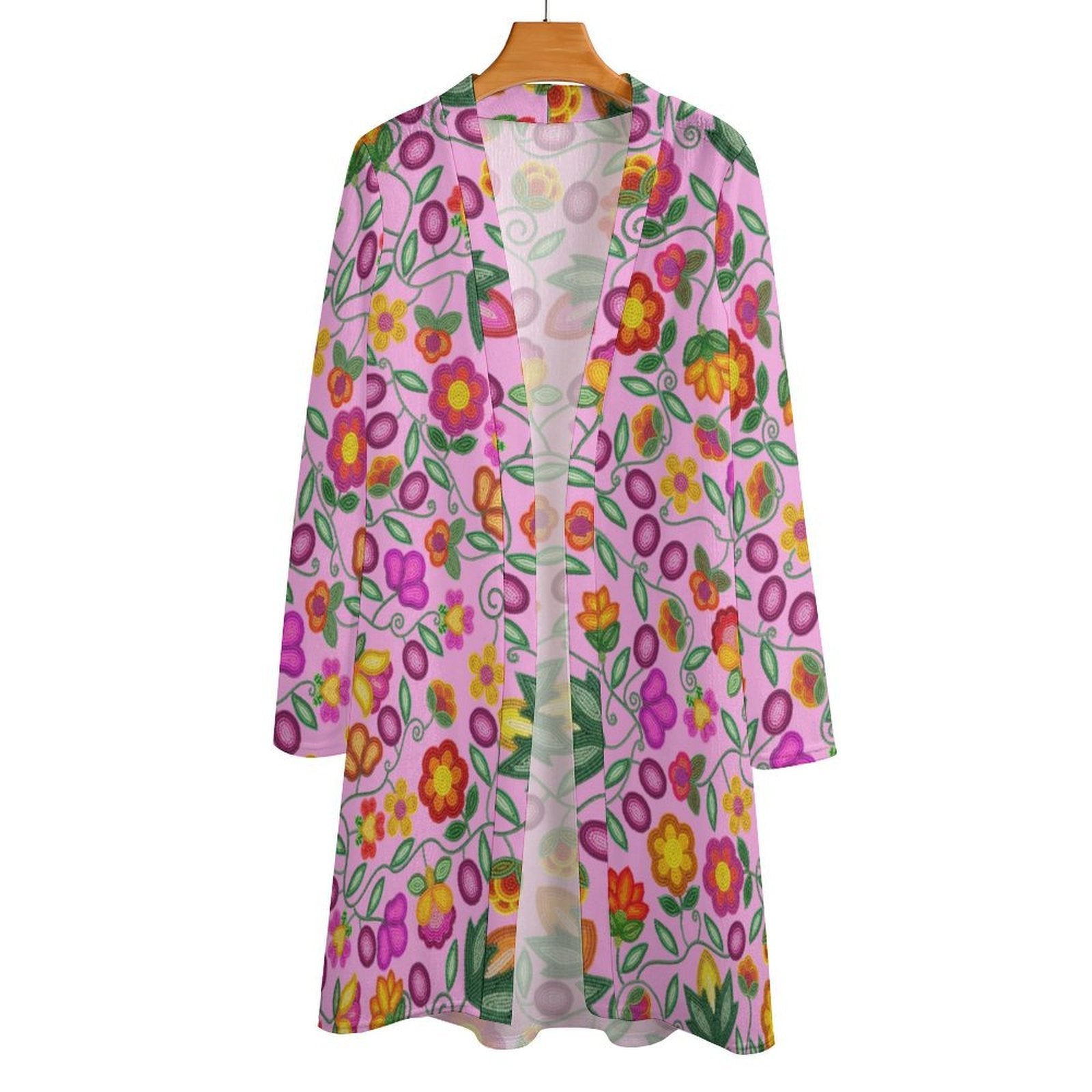 Boreal Bounty Pink Cardigan