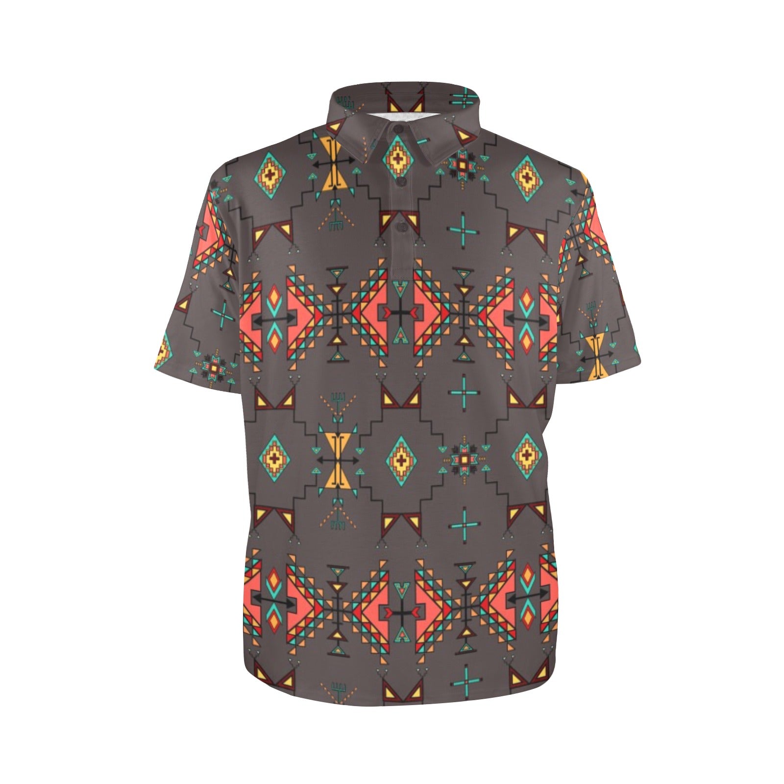 Thunder Flight Gray Polo Shirt