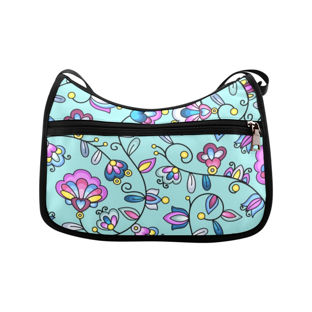 Autumn Bundle Blessing Turquoise Crossbody Bag