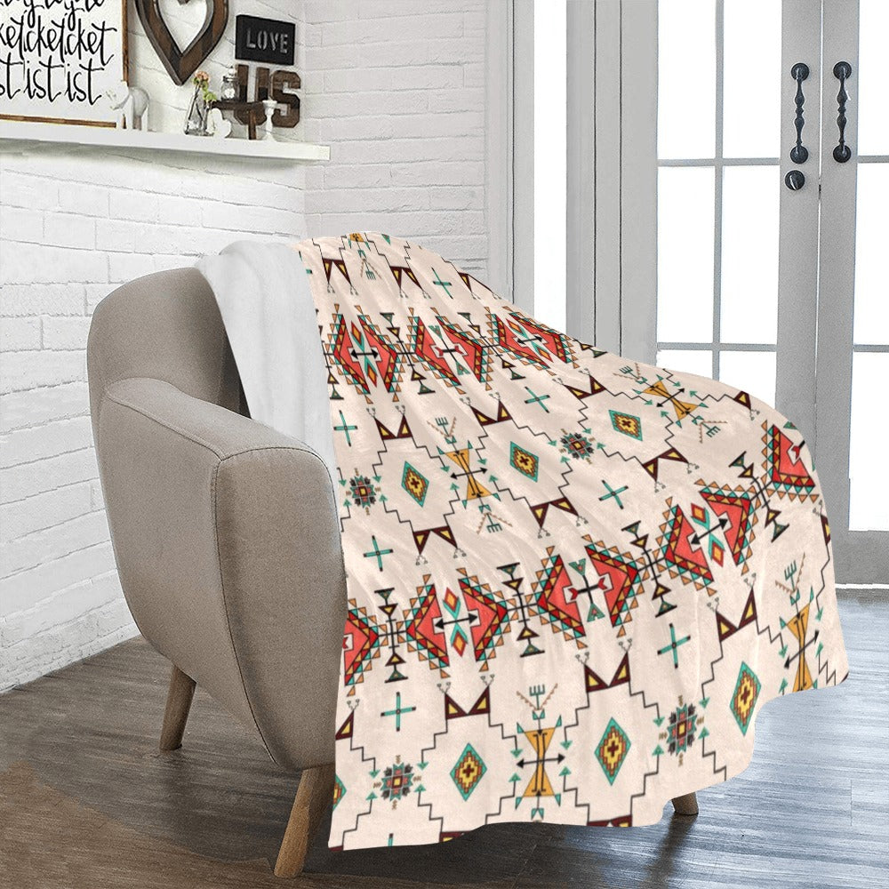 Thunder Flight Cream Ultra-Soft Micro Fleece Blanket 50"x60"