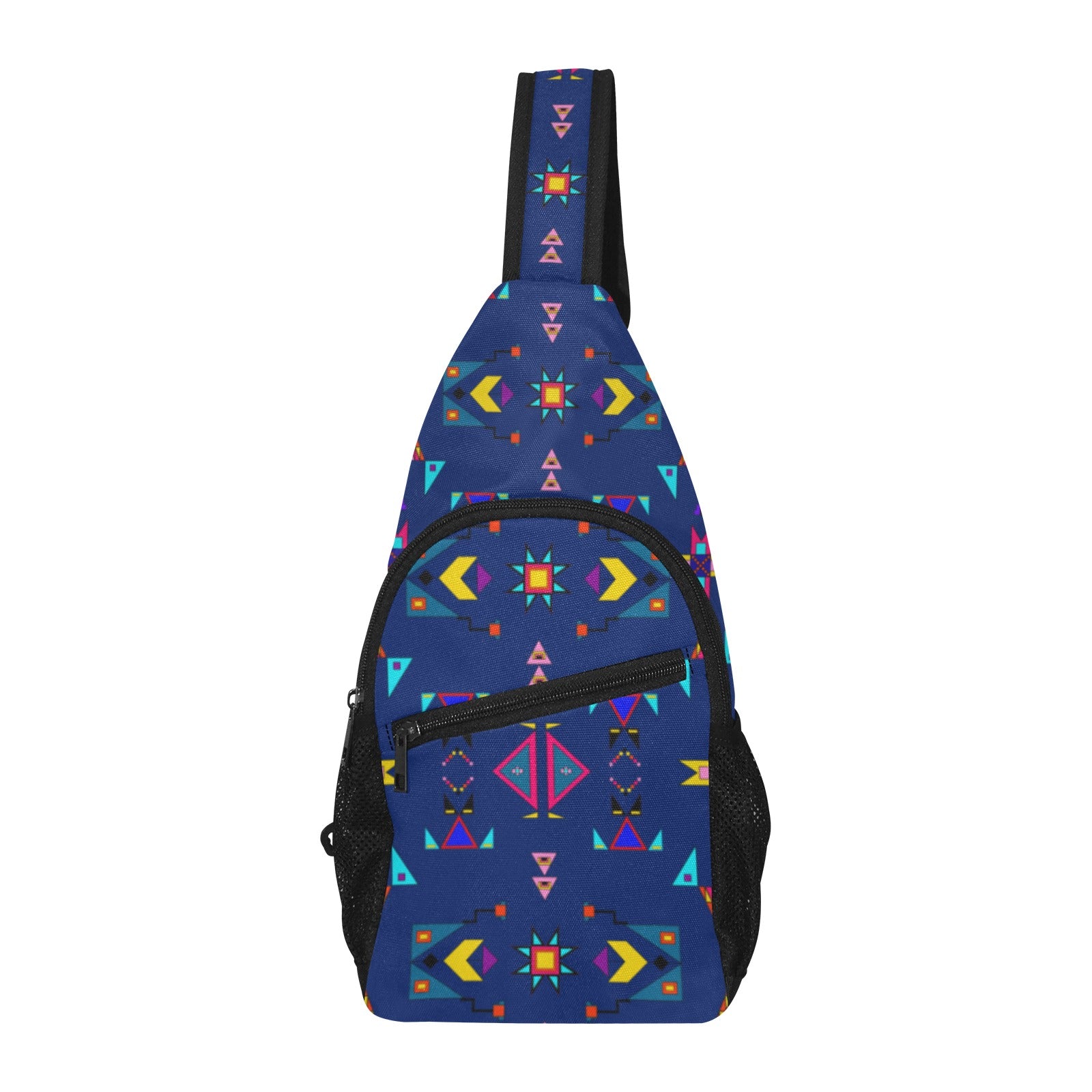 Enemy Territory Dark Navy Chest Bag
