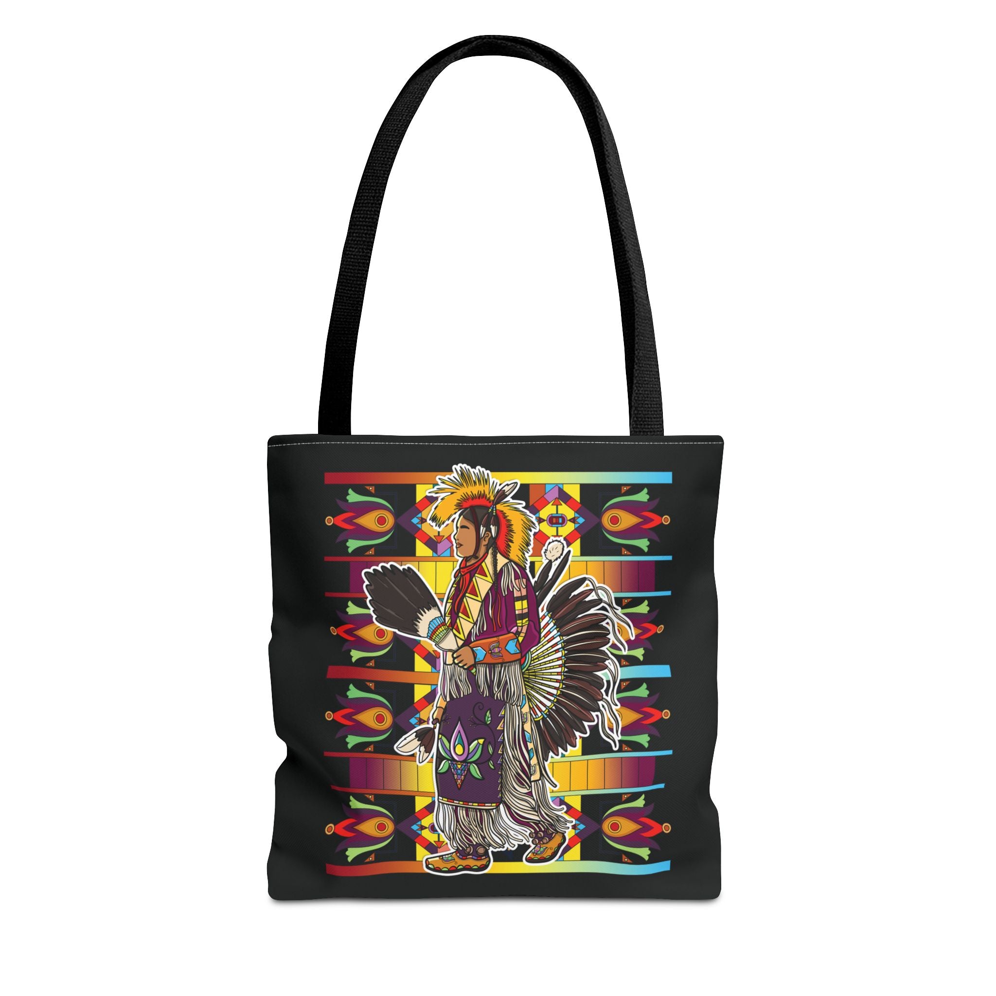 Traditional Powwow Man Dancer 2 Tote Bag