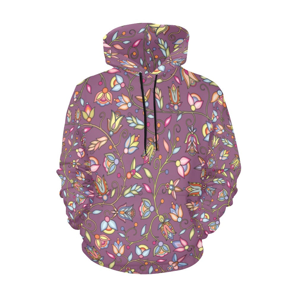Buffalo Bloom Blush Hoodie for Women (USA Size)