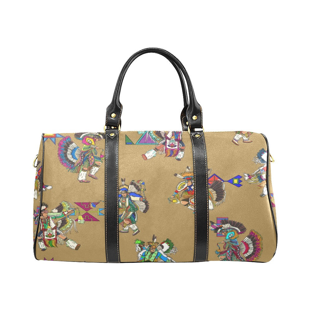 Men's Fancy Dancers Earth Waterproof Travel Bag/Small