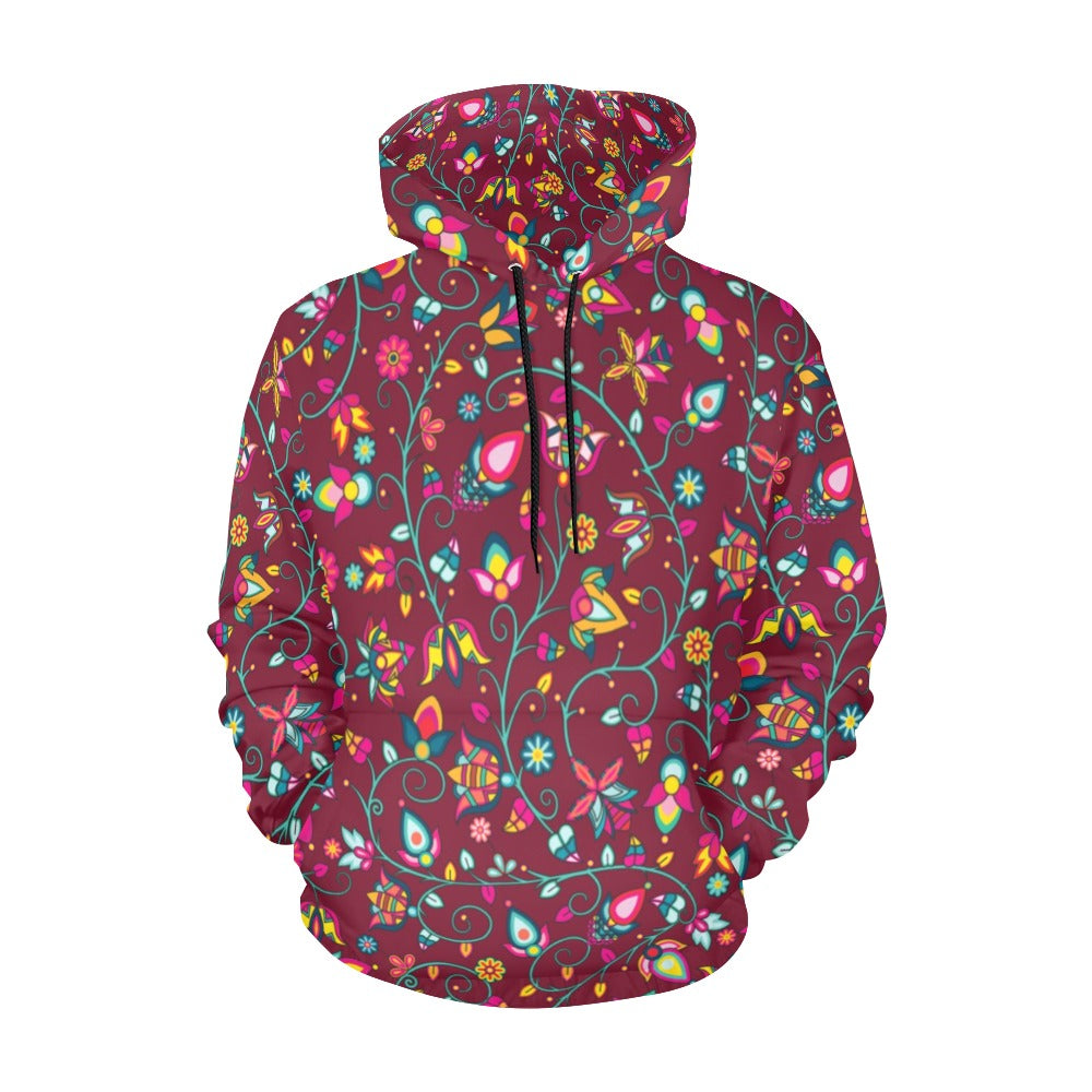 Thorny Path Cranberry Hoodie for Men (USA Size)