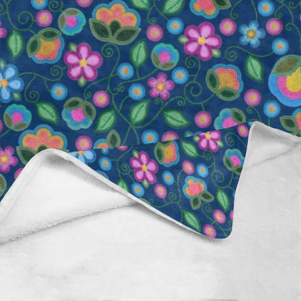 Turquoise Sunbeam Blue Ultra-Soft Micro Fleece Blanket 60"x80"