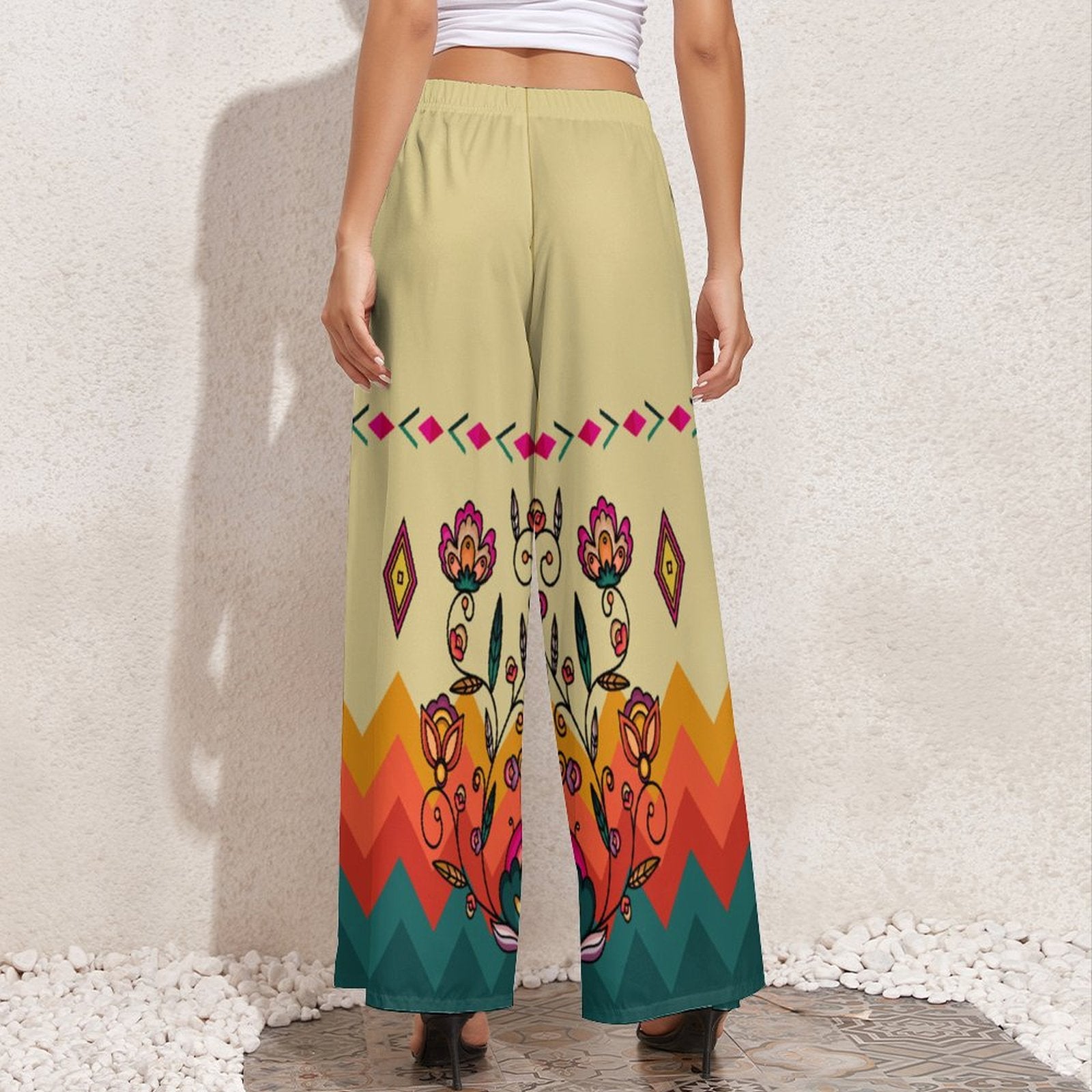 Maple Shine Ribbon Rose Ribbon Pant