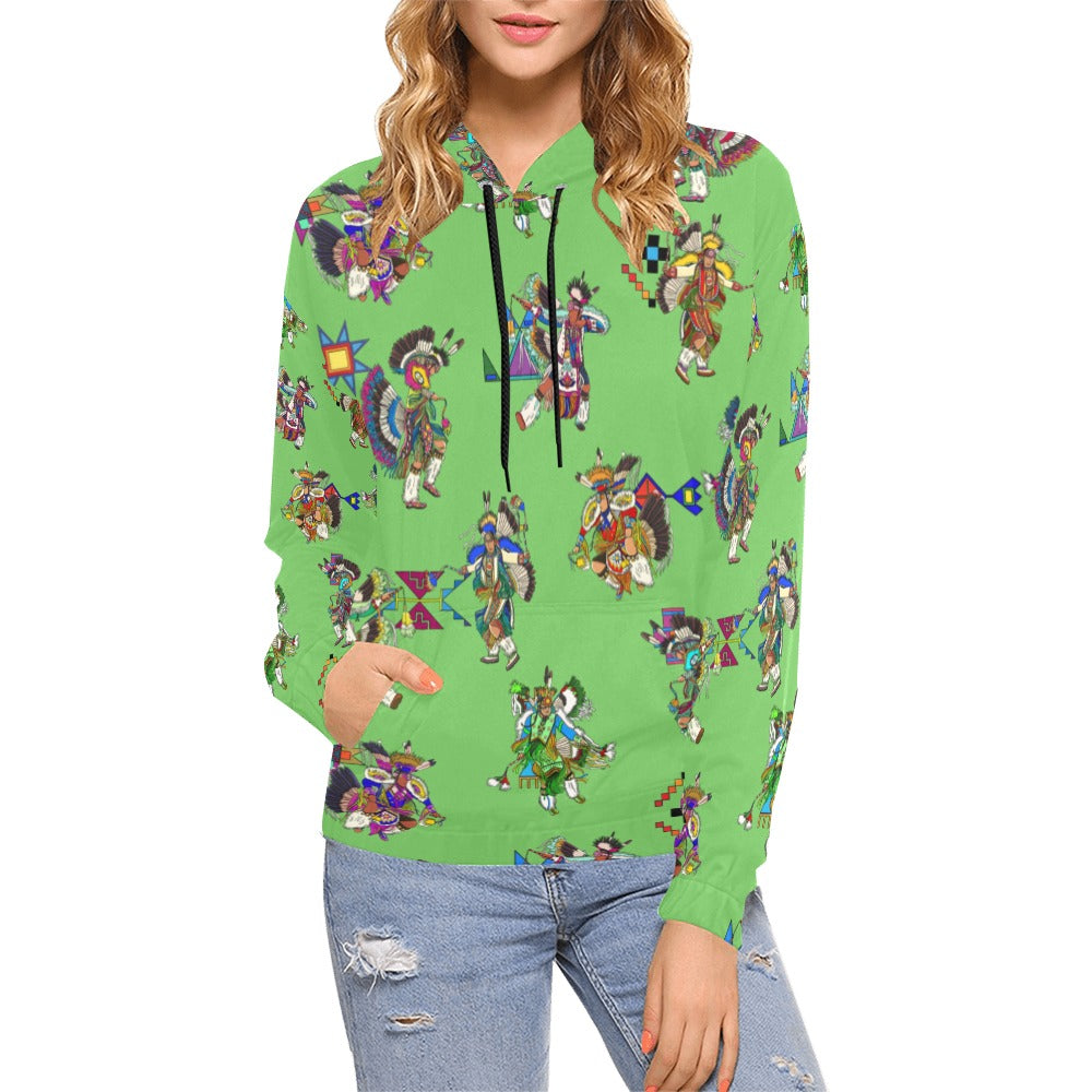 Men's Fancy Dancers Grass Hoodie for Women (USA Size)