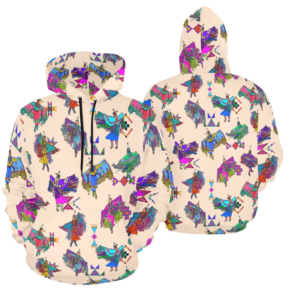 Women's Fancy Dancers Muslin Hoodie for Men (USA Size)
