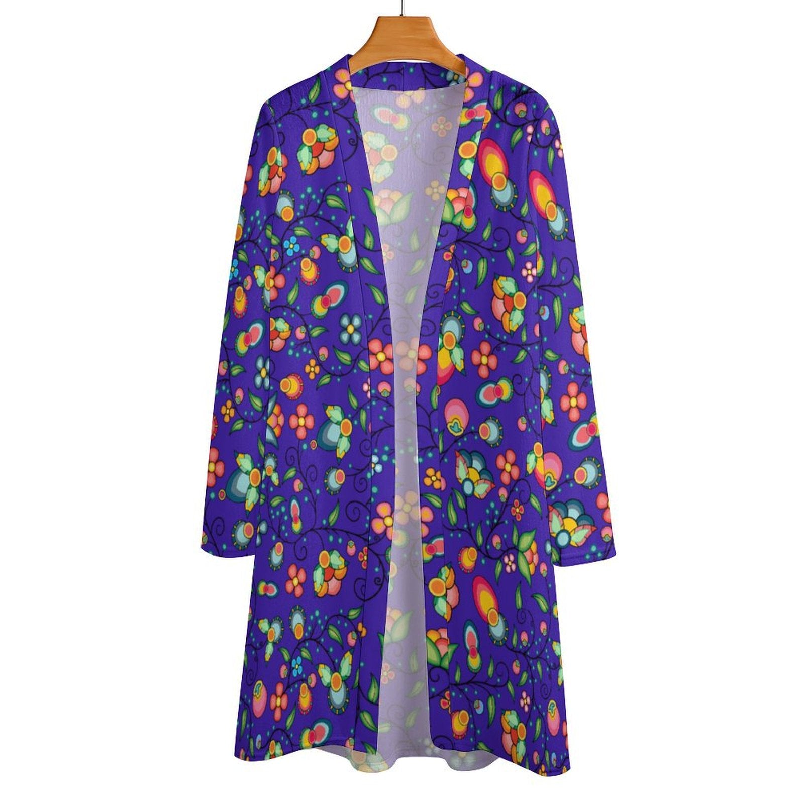 Floral Bounty Blue Cardigan