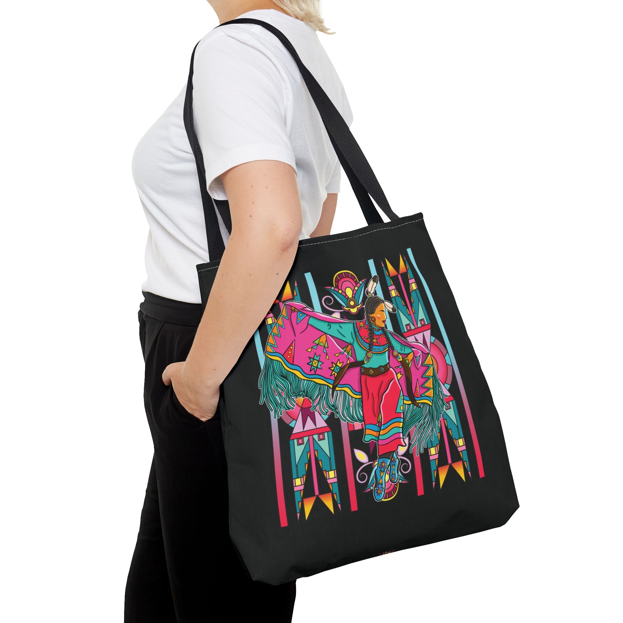 Fancy Dancer Trans BG 1 Tote Bag