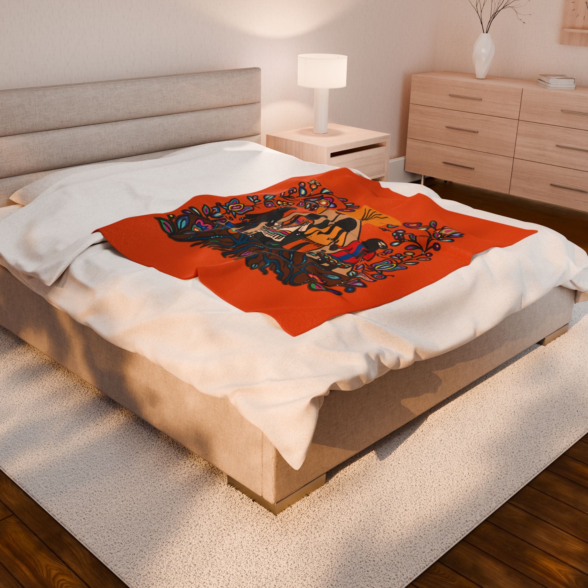Rooted in Culture 50"X60" Children Velvet Blanket