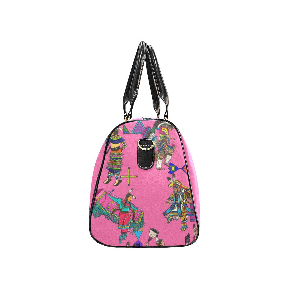 Grand Entry Dancer Pink Waterproof Travel Bag/Small
