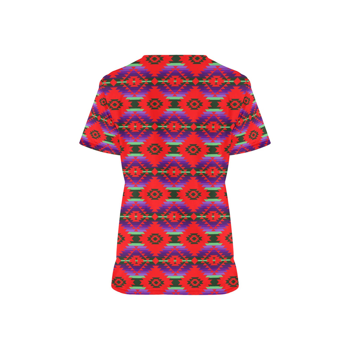 Cree Confederacy Chicken Dance Scrub Top